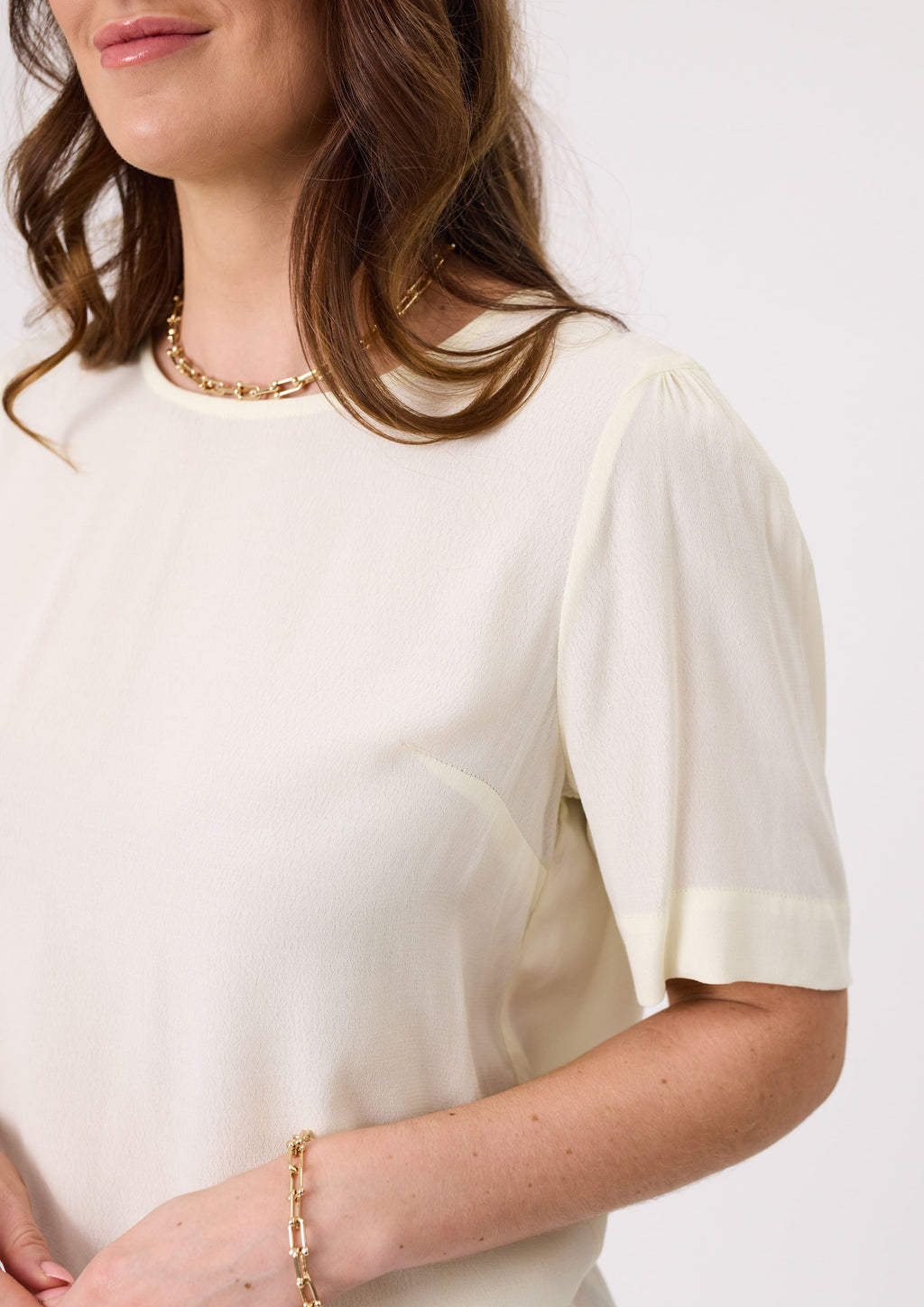 Bettina Top Cream