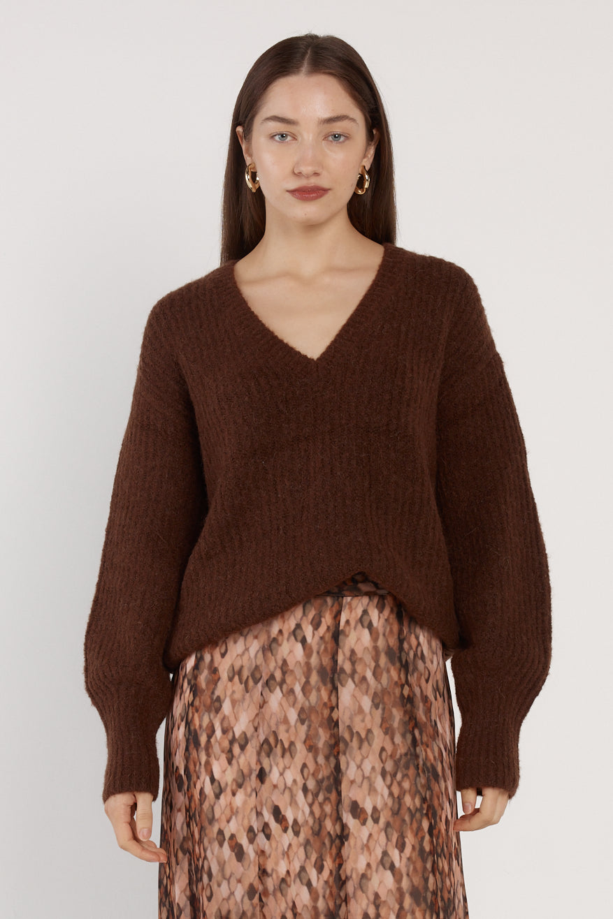 Remy Jumper Chocolate