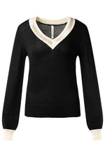 Angelica Knit Black Cream