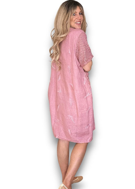 C’est La Vie Easy Dress Antique Berry