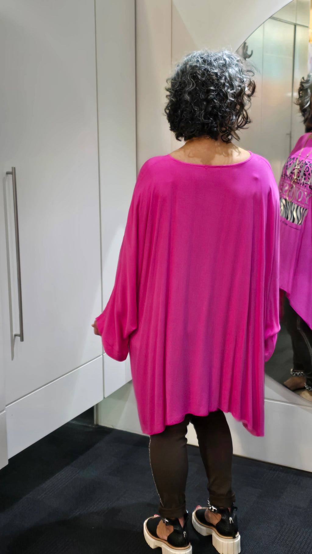 Love Yourself Tee Hot Pink