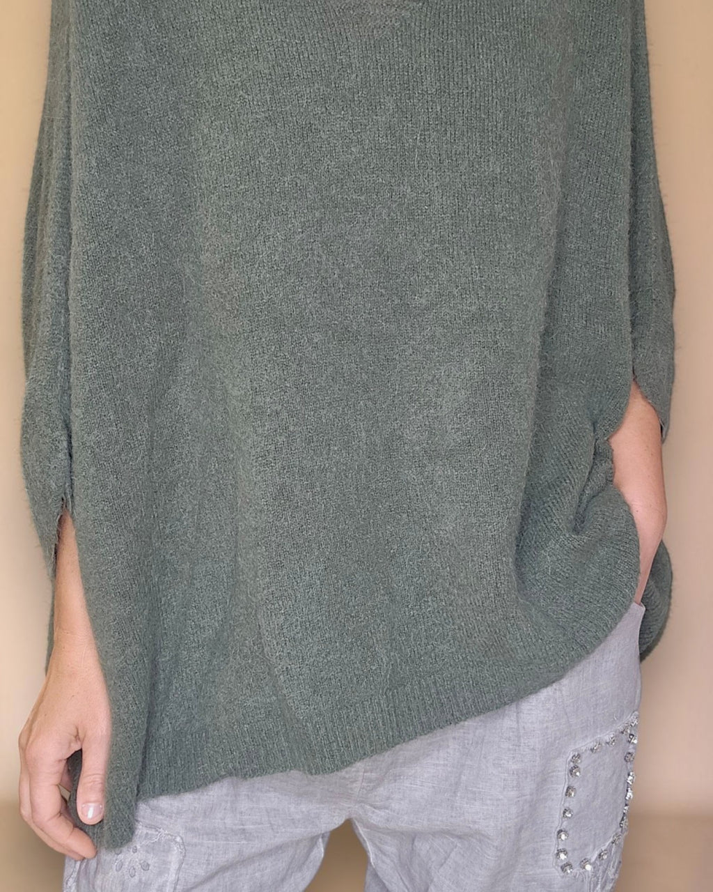 Alpaca Blend Knit Forest