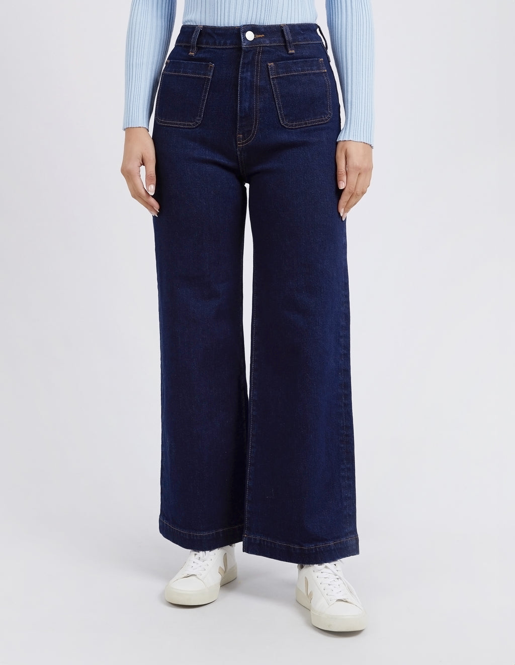 Sarah Wide Leg Jean Indigo