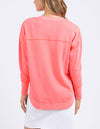 Simplified Crew Neon Pink