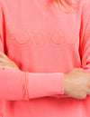 Simplified Crew Neon Pink