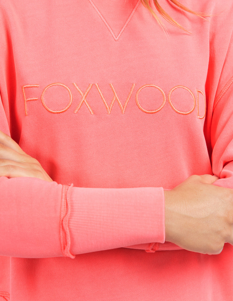 Simplified Crew Neon Pink