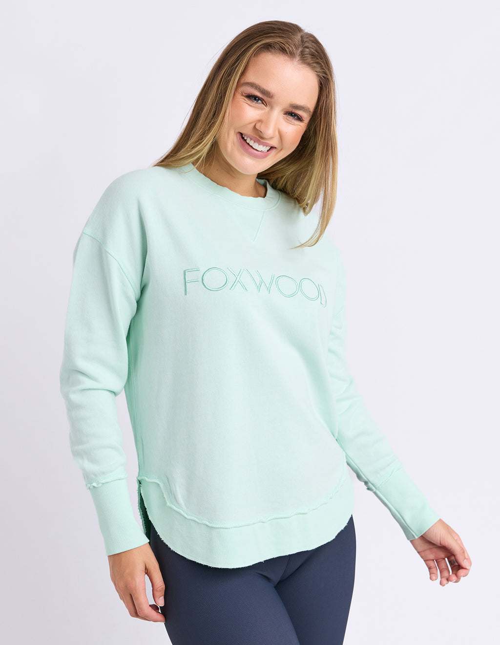 Simplified Crew Pale Mint