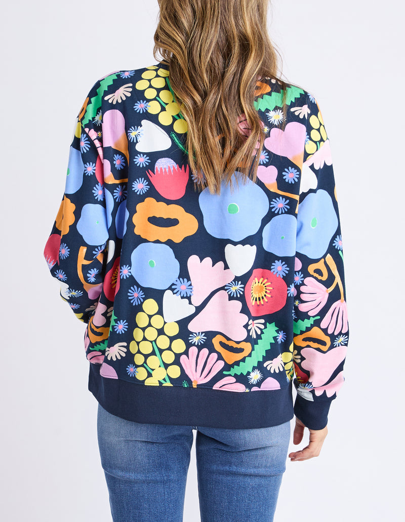 Flower Medley Crew Multi