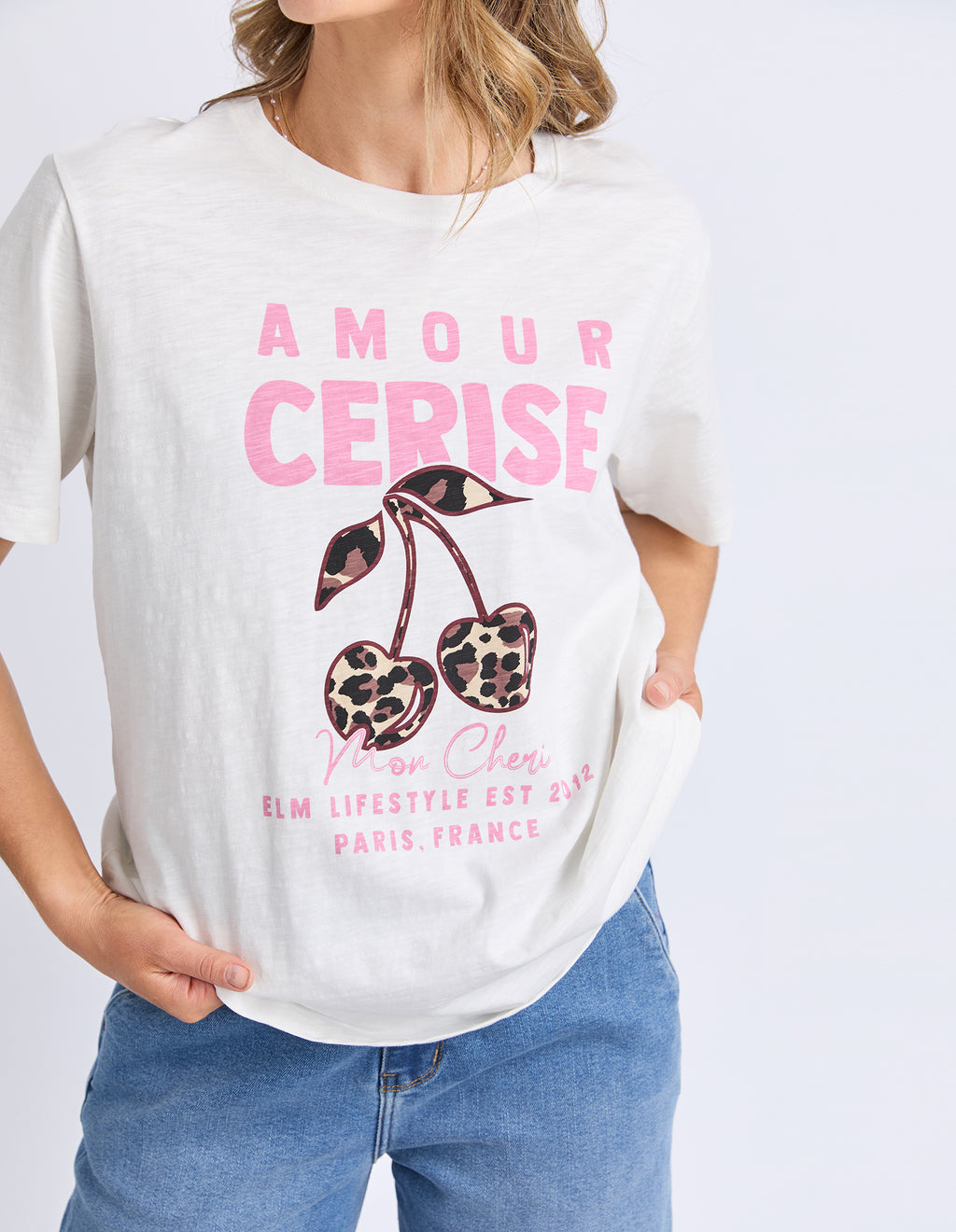Amore Cerise Tee Quartz Pink