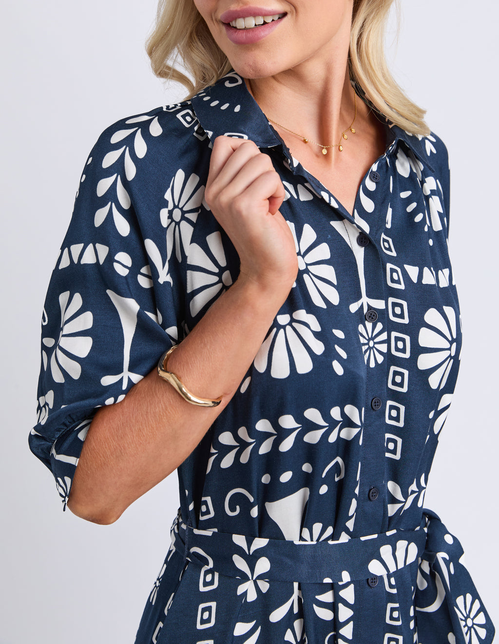 Jenny Dress Navy