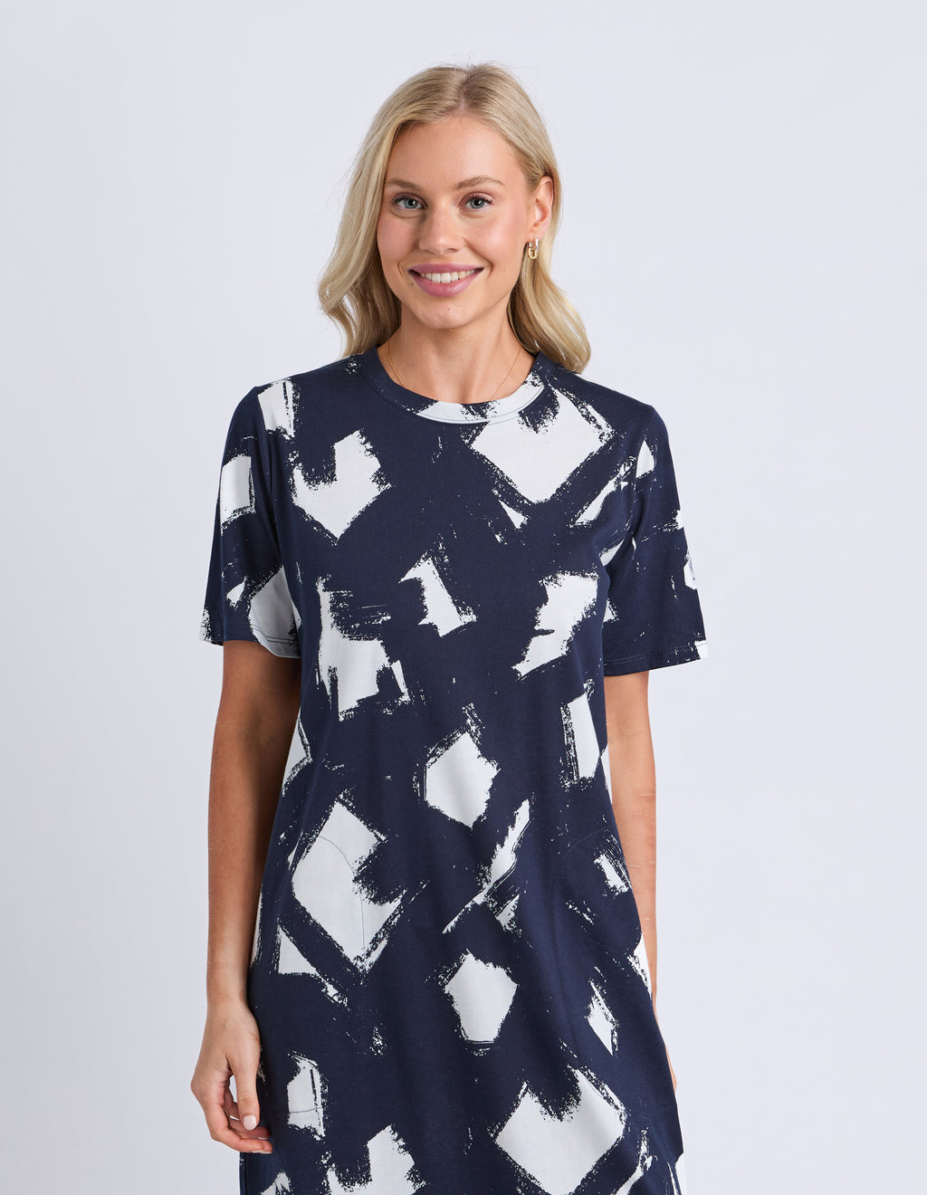 Klee Tee Dress Navy