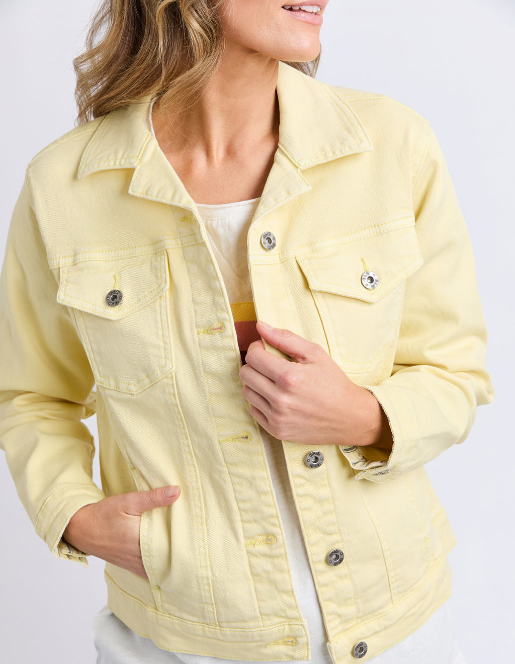Tilly Jacket Pale Lemon