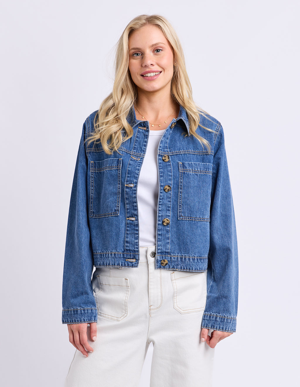 Essie Denim Jacket Blue