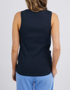 Rib Crew Tank Navy