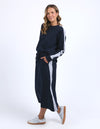 Sloane Fleece Skirt Navy