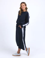 Sloane Fleece Skirt Navy