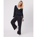 Angelica Knit Black Cream