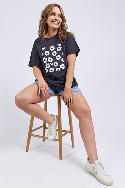 Azalea Tee Navy