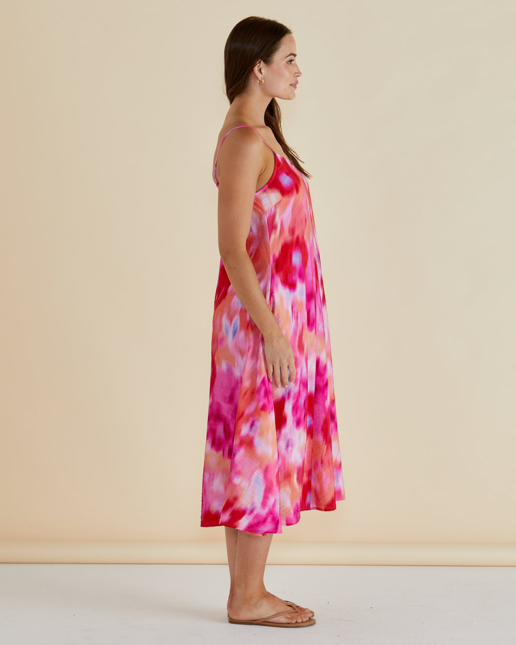 Harriet Dress Floral Pink