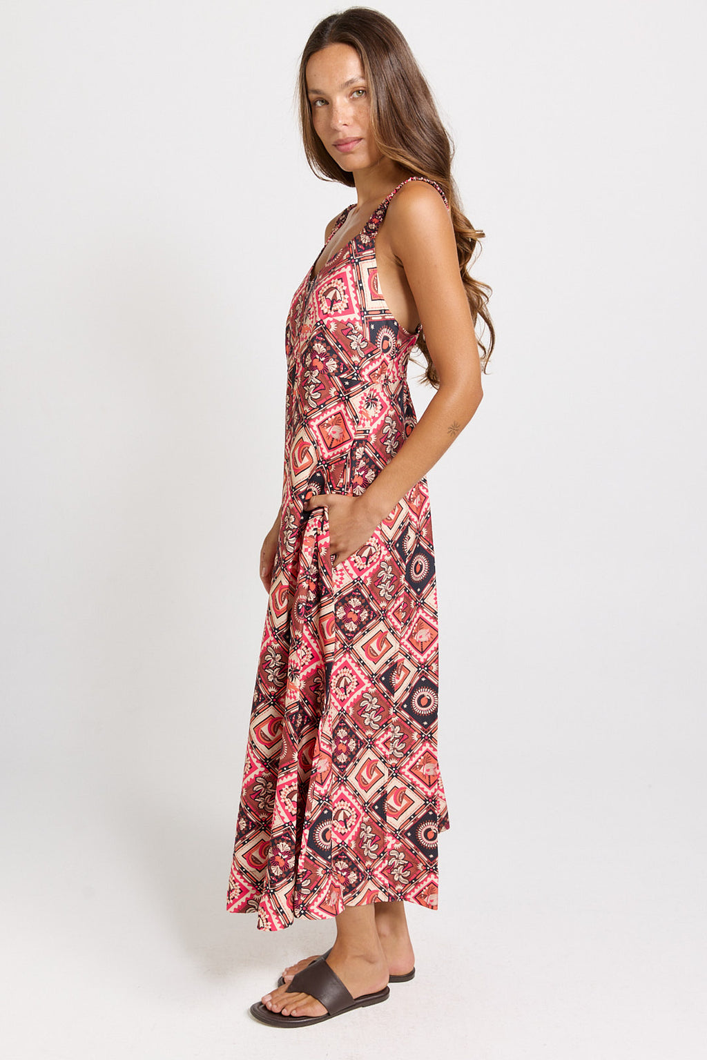 Sunset Dress Coco Print