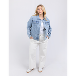 Becca Denim Jacket Light Blue