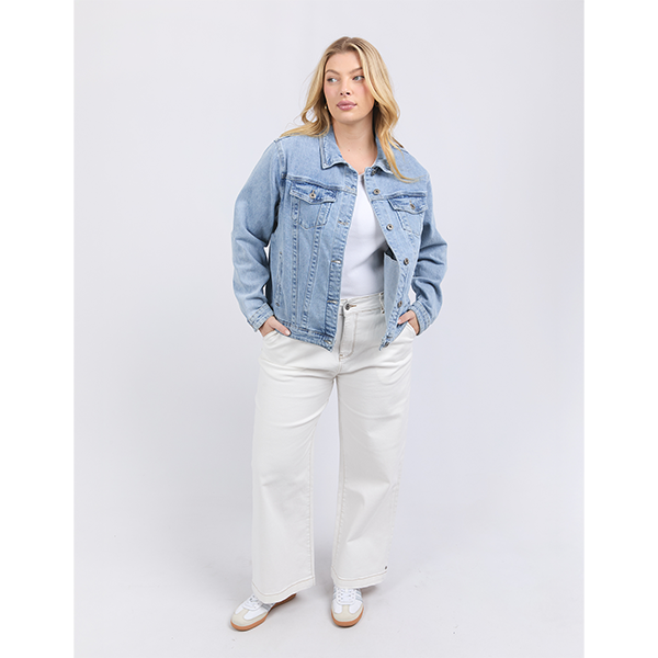 Becca Denim Jacket Light Blue
