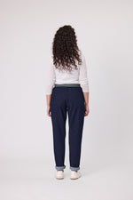 Georgie Knit Denim Pant Dark Indigo