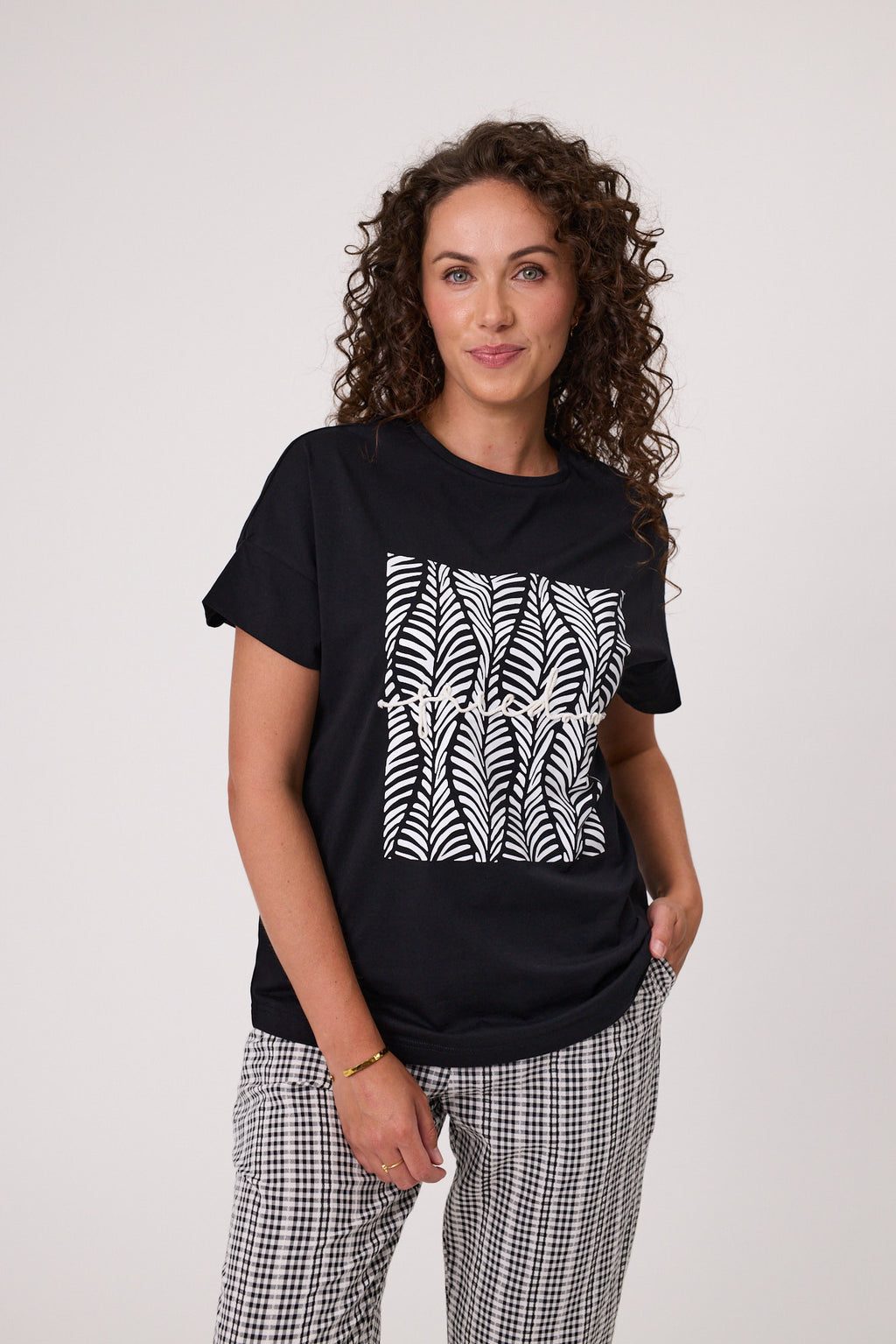 Freedom T-Shirt Black/White