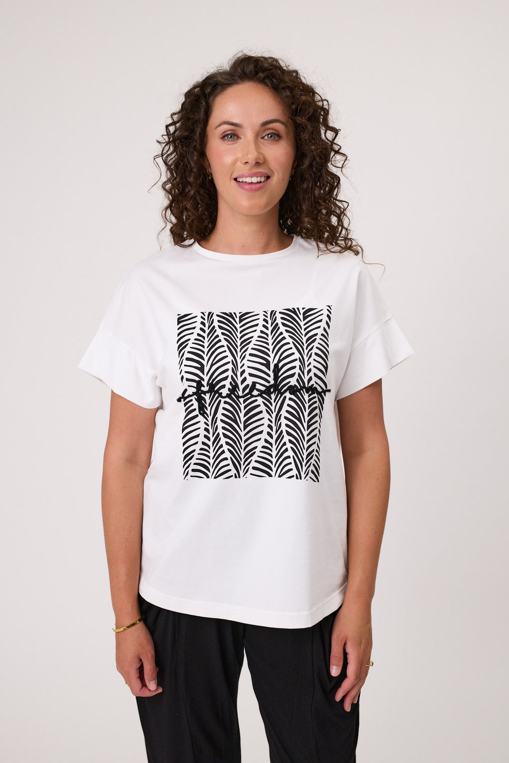 Freedom T-Shirt White/Black