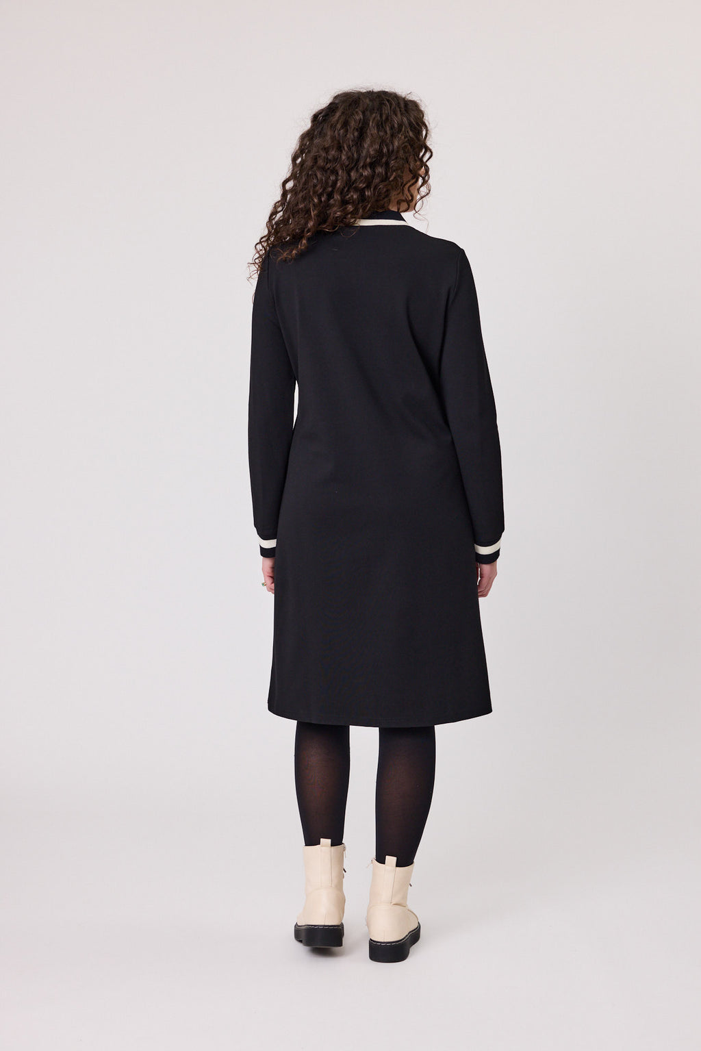 Daisy Knit Dress Black