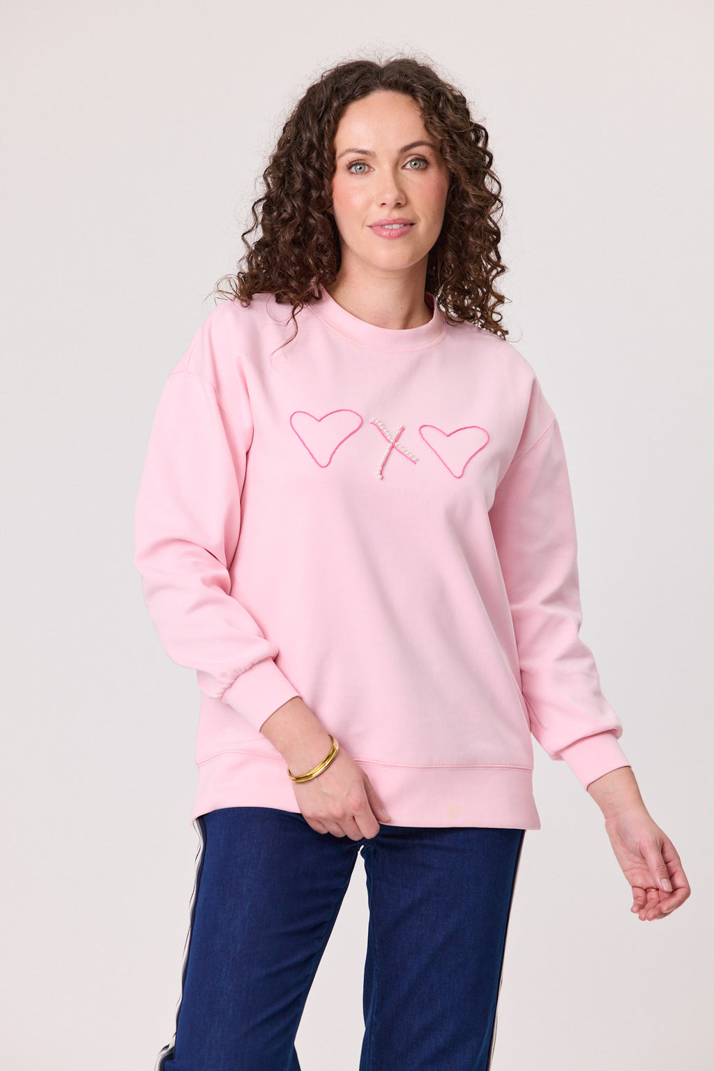Logo Sweatshirt Pink