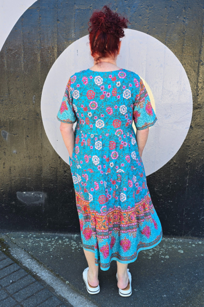 Chrissy Dress Turquoise