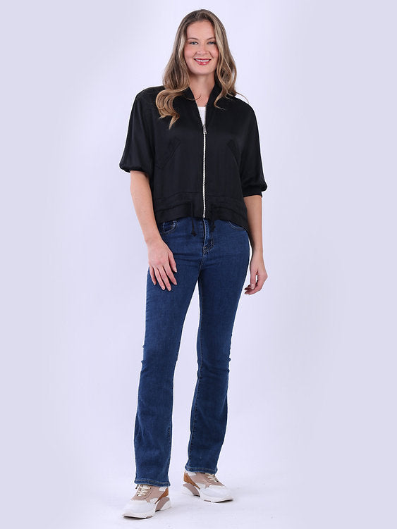 Crop Jacket Black