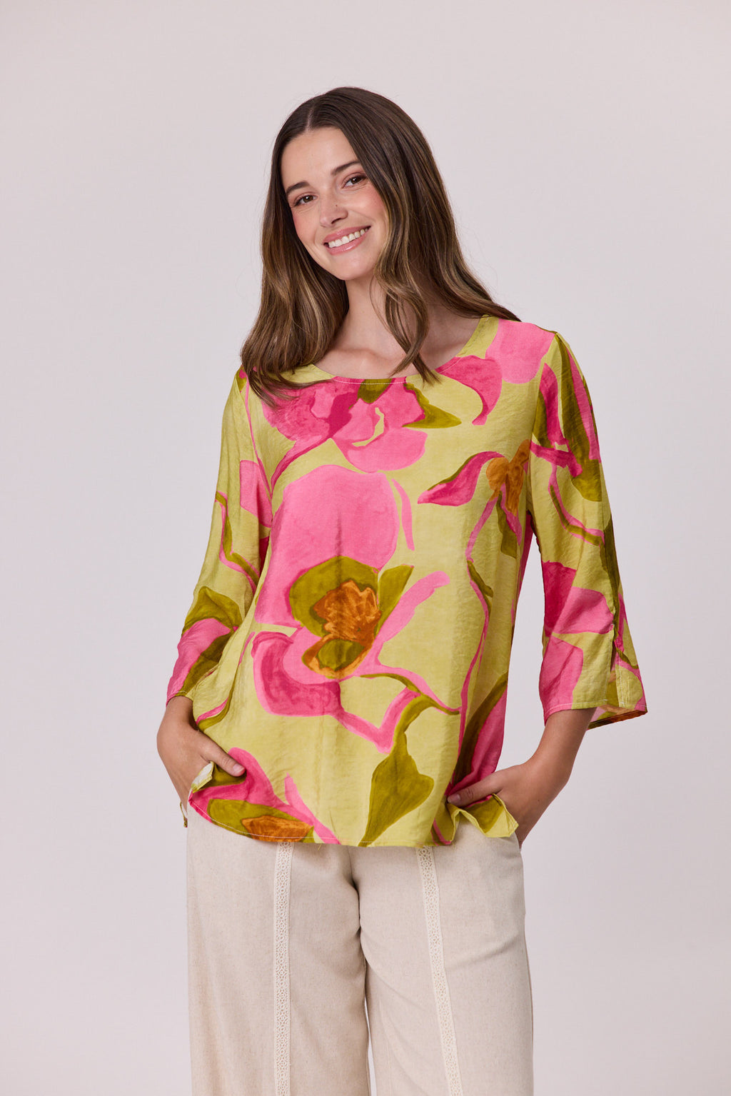 Seraphine Top Lime