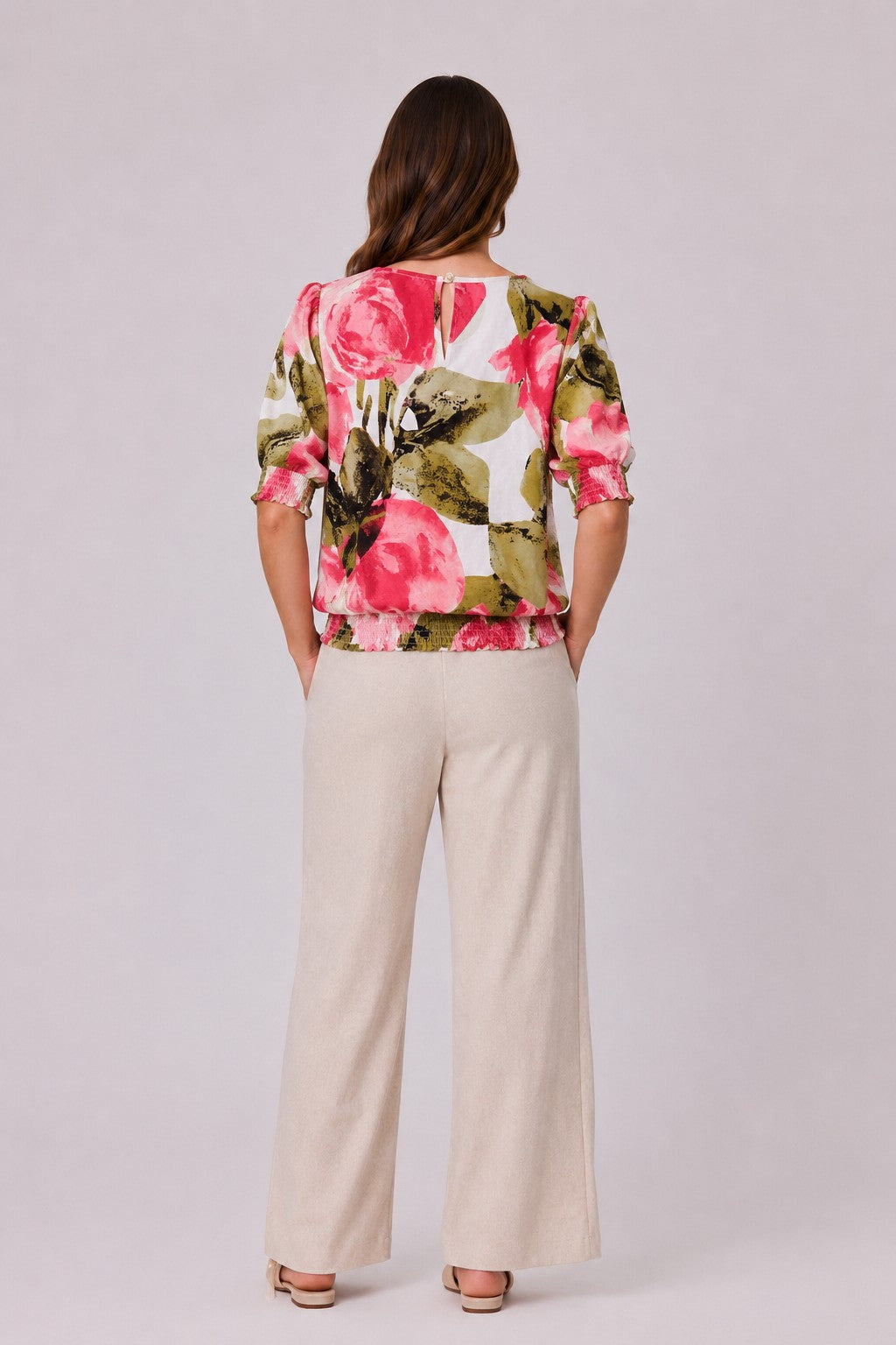 Petal Parade Top Green