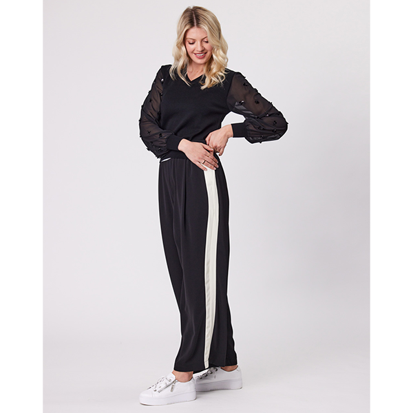 Darla Pants Black Cream