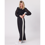 Darla Pants Black Cream