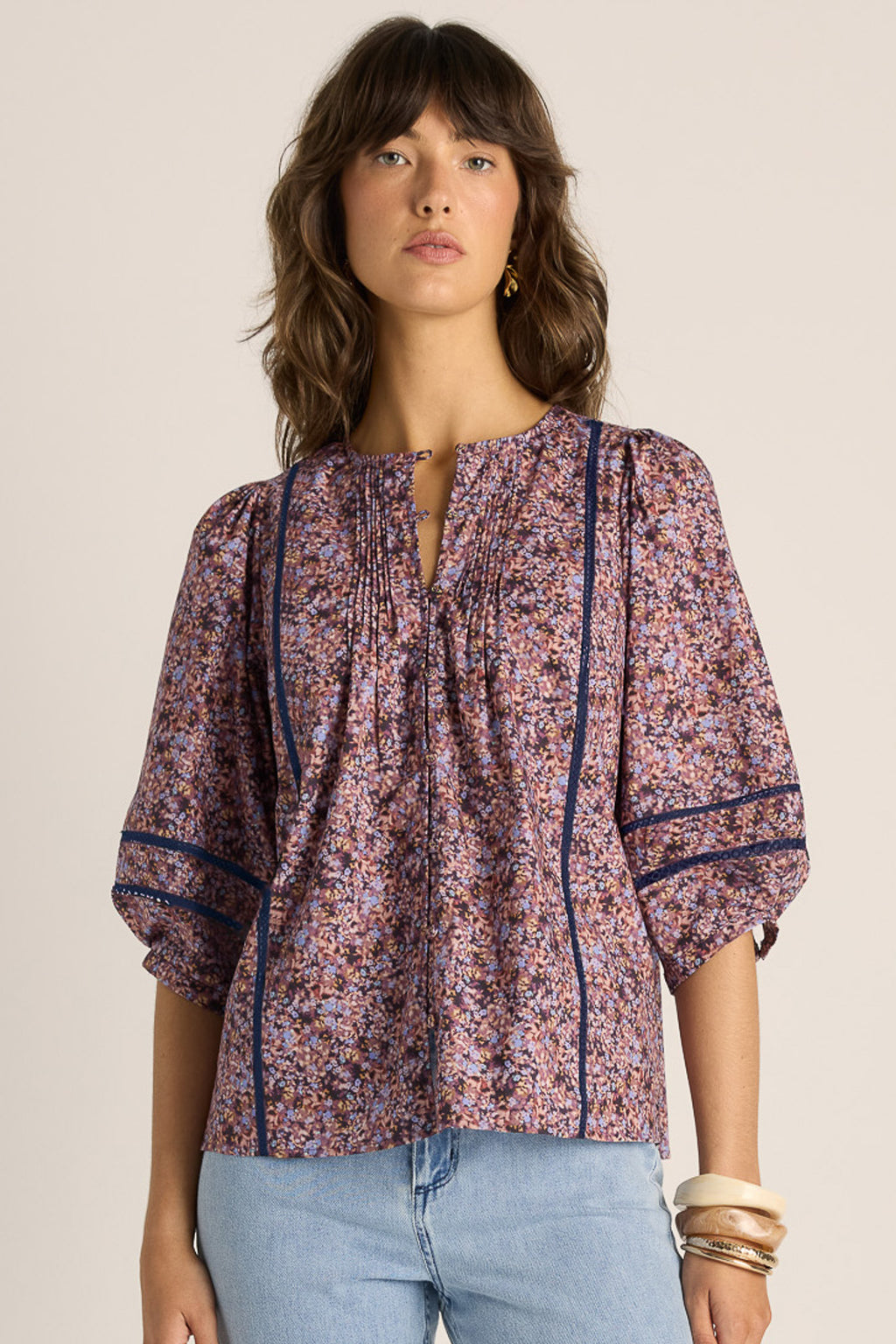 Alaia Print Blouse Multi
