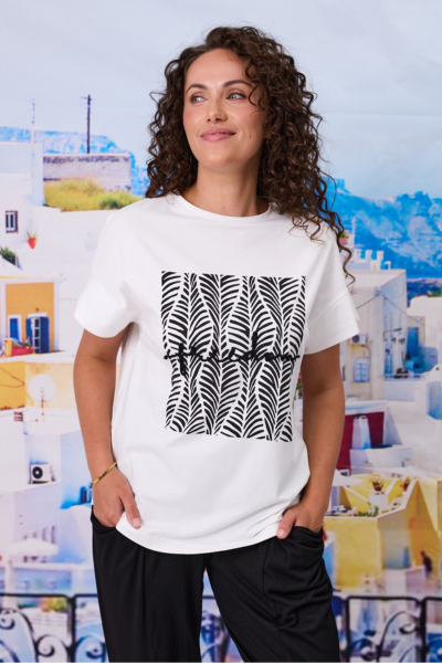 Freedom T-Shirt White/Black