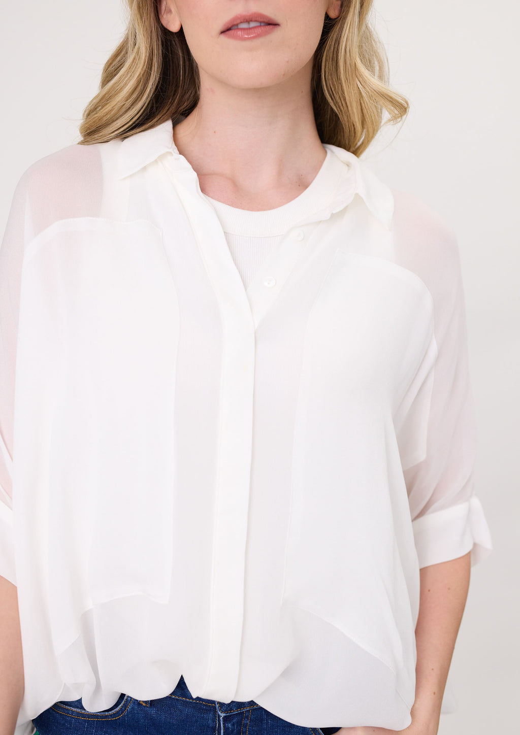 Greta Top White