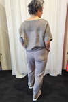 Italian Relaxed Lounge Pants Taupe