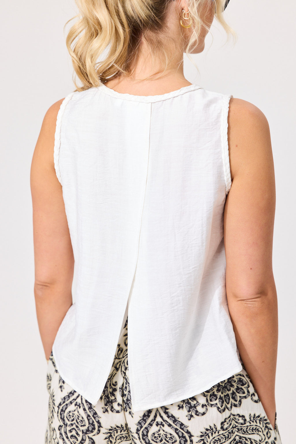 Piper Top White