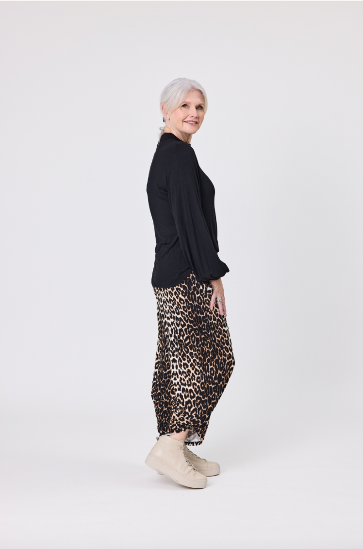 Lenore Leopard Pants