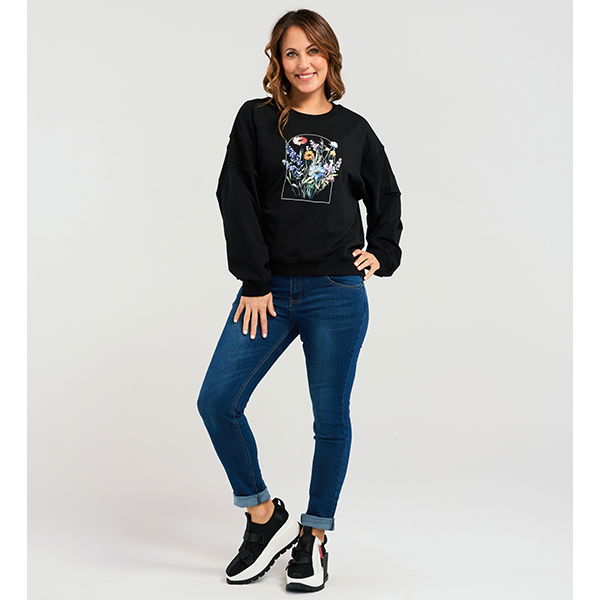 Livia Sweat Black