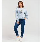 Livia Sweat Pale Blue