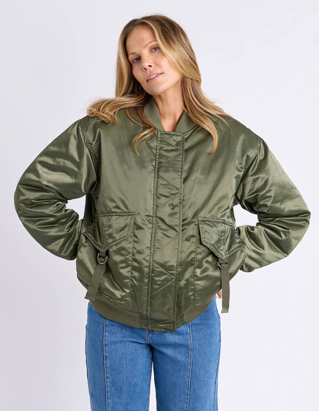 Lucy Bomber Khaki