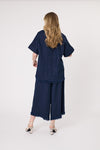 Nicole Linen Pants Navy