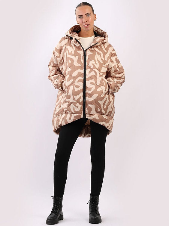Puffer Jacket Beige