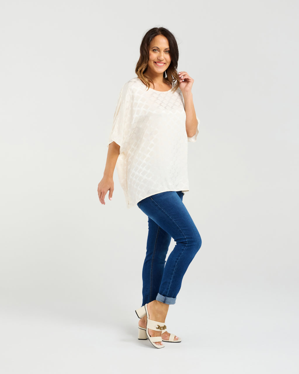 Clara Top White