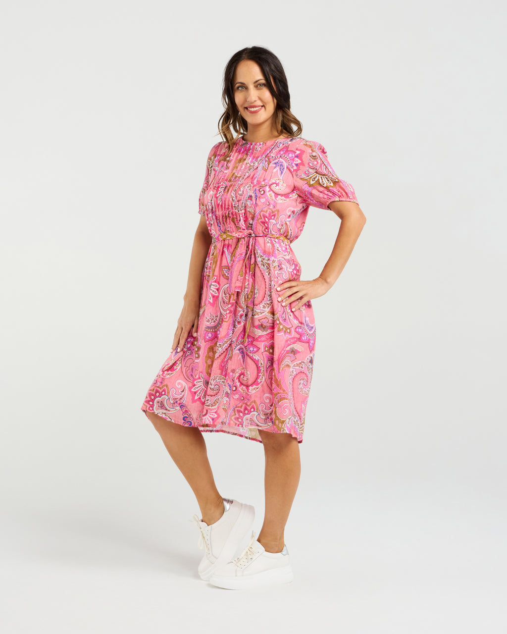 Joana Dress Whimsy Swirl